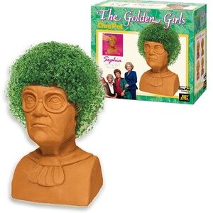 Chia Pet: The Golden Girls Sophia Decorative Pot growth kit BNIB
